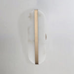 Alabaster Stone Wall Sconce with LED Illumina