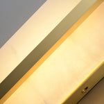 Alabaster Stone Wall Sconce with LED Illumina