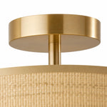 drum-woven-flush-mount-ceiling-light