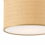 drum-woven-flush-mount-ceiling-light