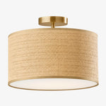 drum-woven-flush-mount-ceiling-light