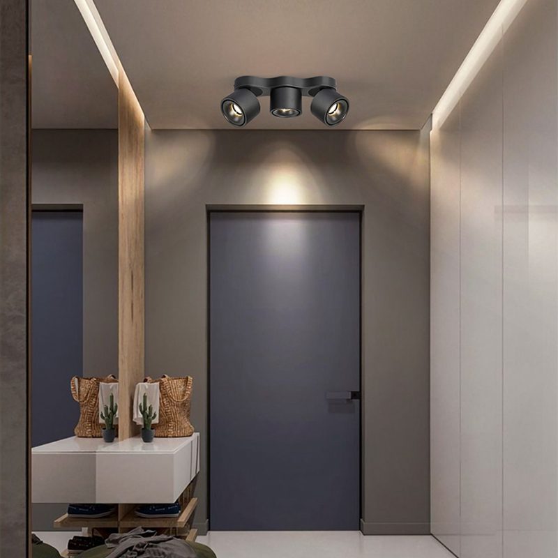 Threerotating Folding Ceiling Lamp