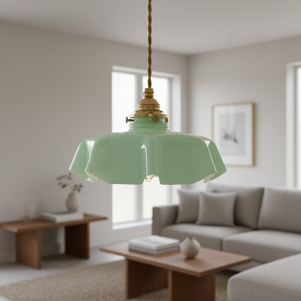 traditional-french-glass-floral-ceiling-light