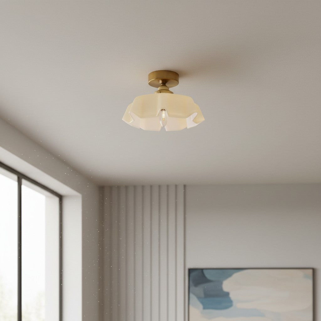 traditional-french-glass-floral-ceiling-light