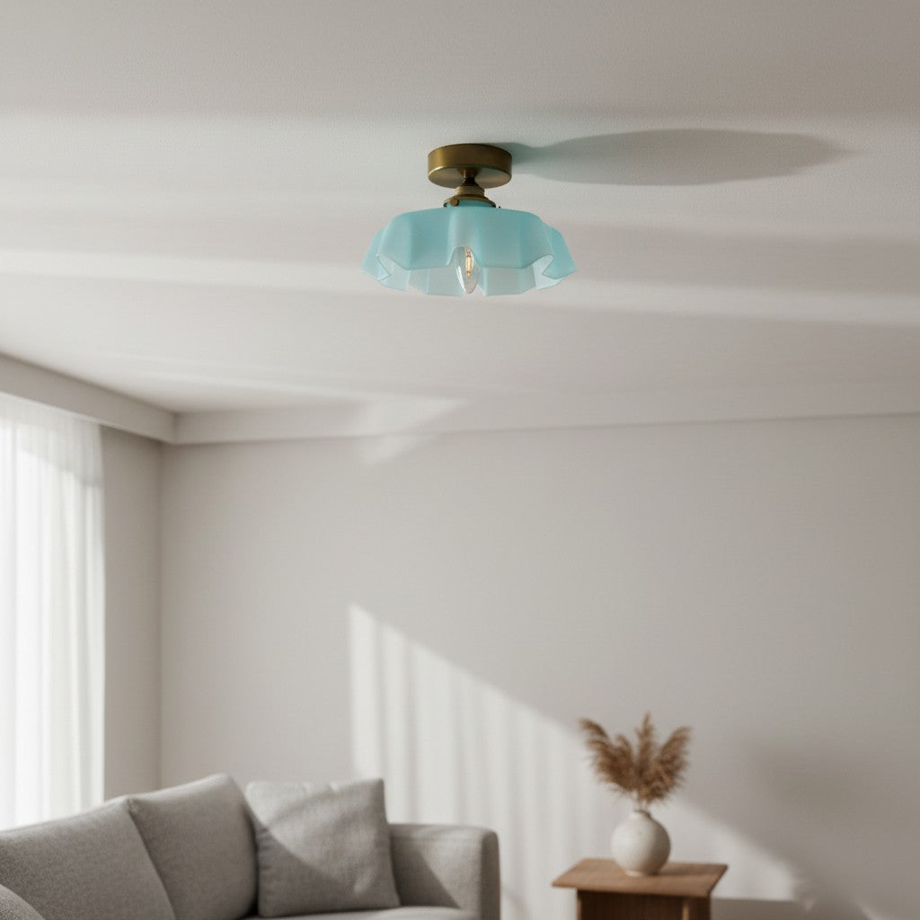 traditional-french-glass-floral-ceiling-light