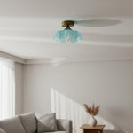 traditional-french-glass-floral-ceiling-light