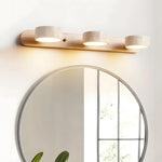 Travertine Duo Wood Wall Light 1