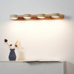 Travertine Duo Wood Wall Light 1