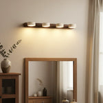 Travertine Duo Wood Wall Light 1