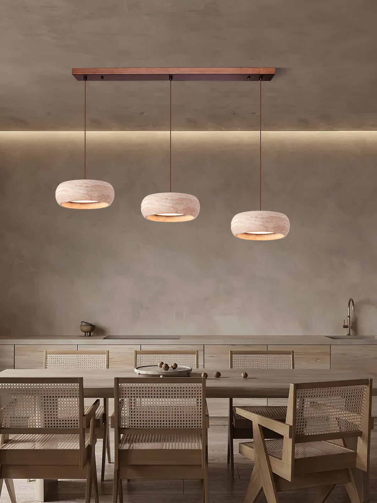 travertine-drum-pendant-lamp