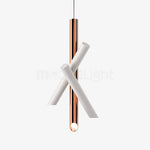 Tubular Glass Pendant Light