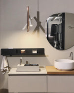 Tubular Glass Pendant Light