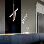 Tubular Glass Pendant Light