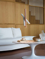 Tubular Glass Pendant Light