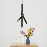 Tubular Glass Pendant Light