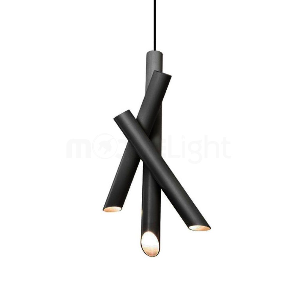 Tubular Glass Pendant Light