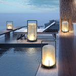 Twilight Lantern Portable Rechargeable Dining Lamp for Outd