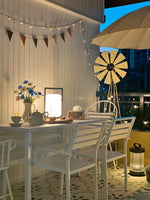 Twilight Lantern Portable Rechargeable Dining Lamp for Outd