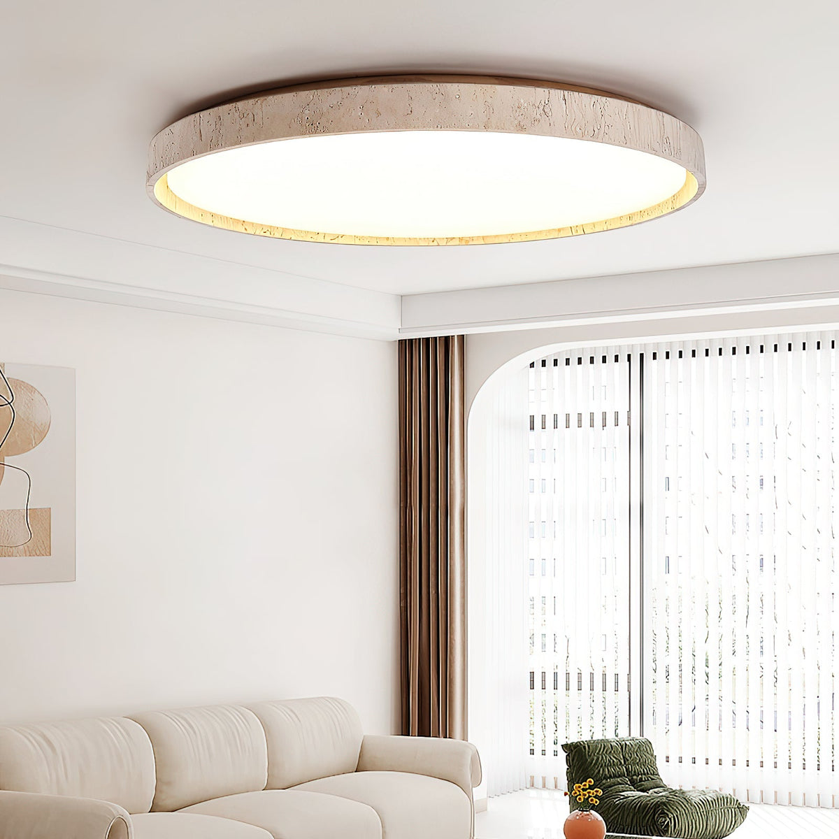 ultra-thin-round-travertine-ceiling-lamp