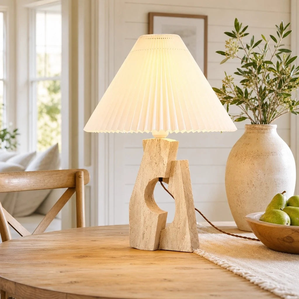 velsera-modern-pleated-travertine-table-light