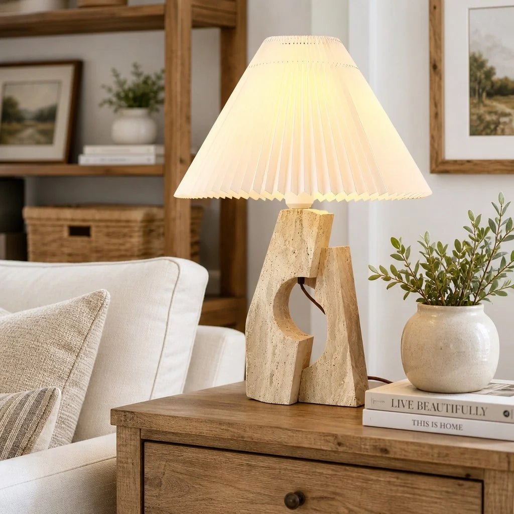 velsera-modern-pleated-travertine-table-light