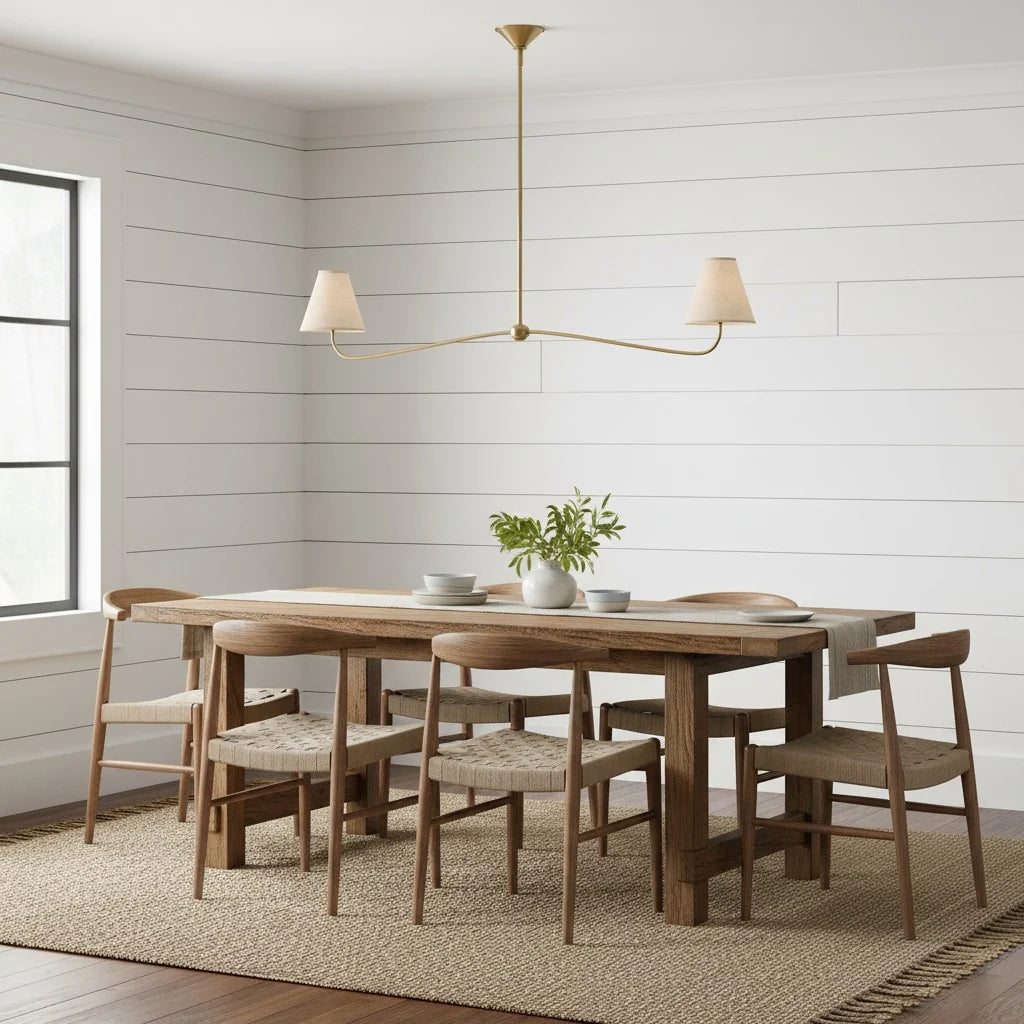 vintage-arc-arm-multi-heads-fabric-chandelier