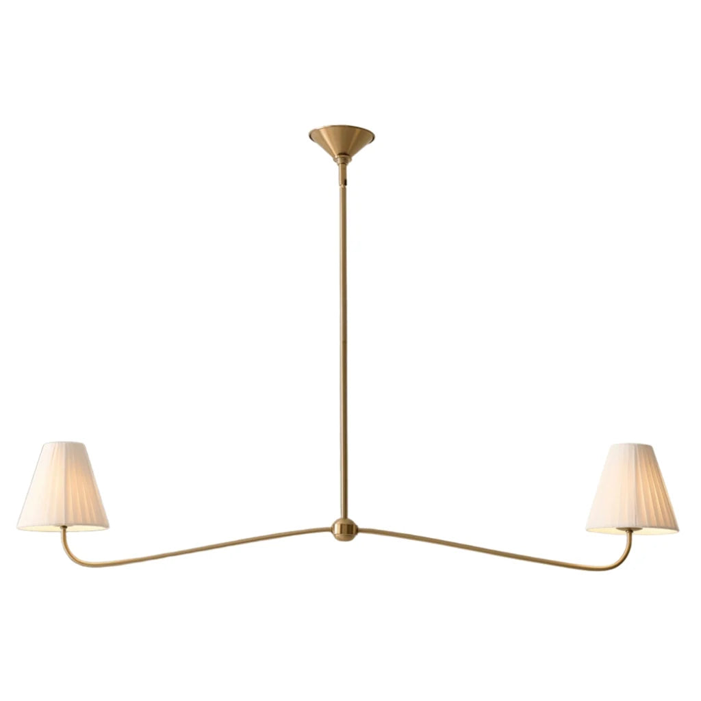 vintage-arc-arm-multi-heads-fabric-chandelier
