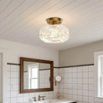 vintage-floral-pattern-glass-ceiling-light