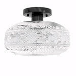 vintage-floral-pattern-glass-ceiling-light