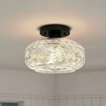 vintage-floral-pattern-glass-ceiling-light