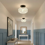 vintage-floral-pattern-glass-ceiling-light
