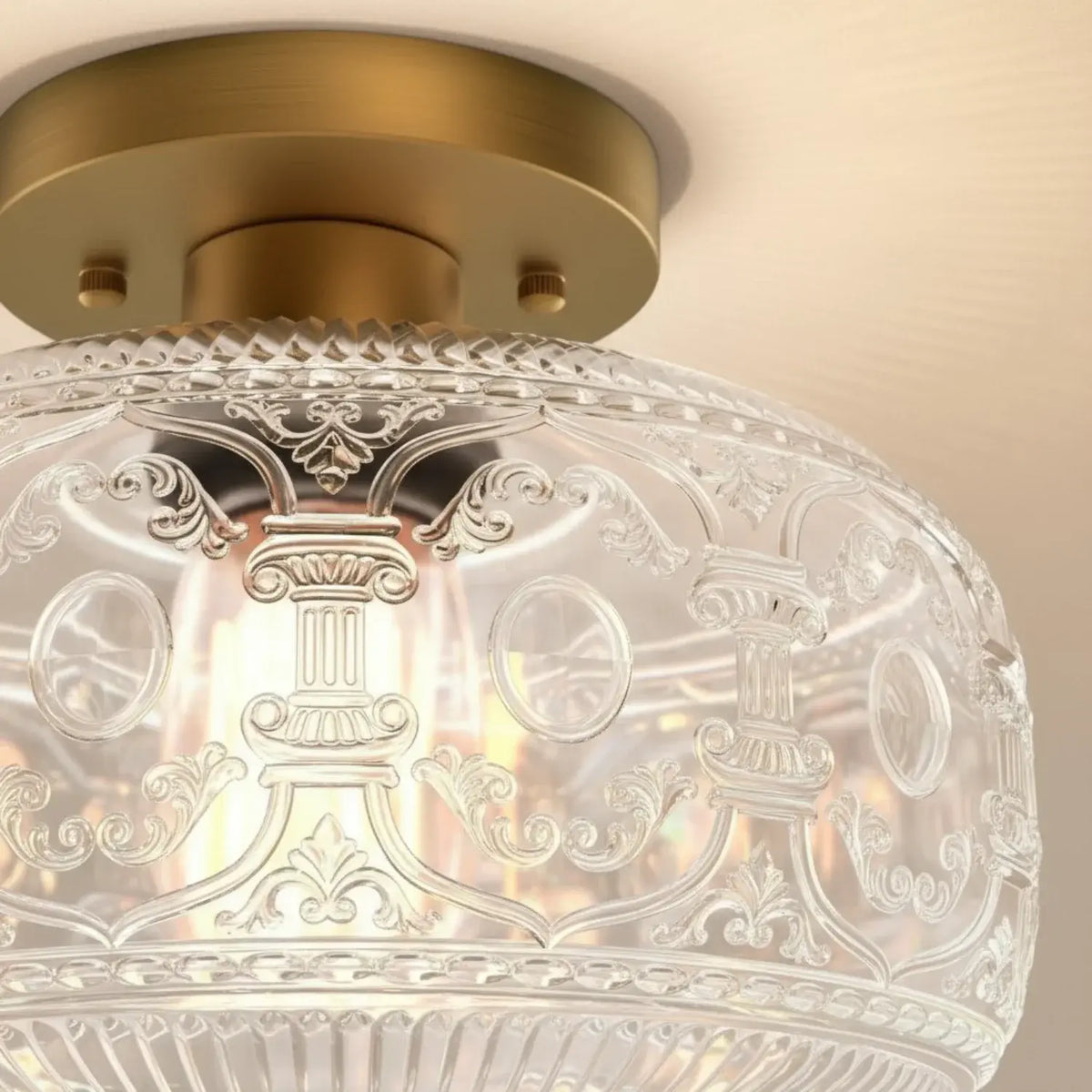 vintage-luxury-round-pattern-glass-ceiling-light