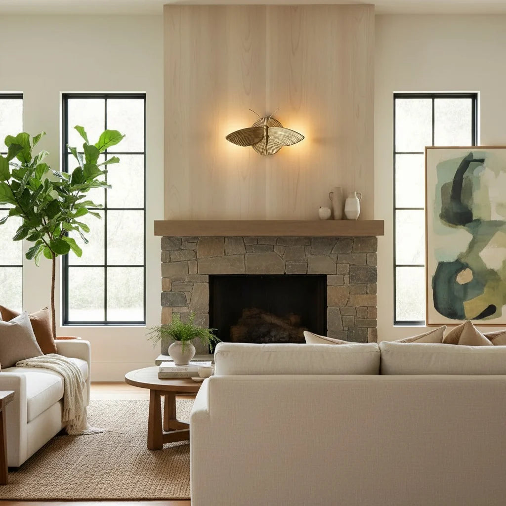 vintage-moth-shaped-resin-wall-light