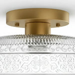vintage-pattern-glass-flush-ceiling-light