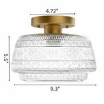 vintage-pattern-glass-flush-ceiling-light