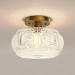 vintage-pattern-glass-round-semi-ceiling-light