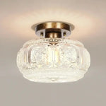 vintage-pattern-glass-round-semi-ceiling-light