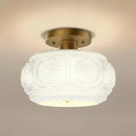 vintage-pattern-glass-round-semi-ceiling-light
