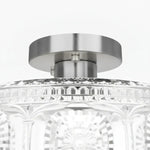vintage-pattern-glass-round-semi-ceiling-light