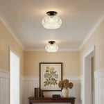 vintage-pattern-glass-round-semi-ceiling-light
