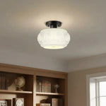 vintage-pattern-glass-round-semi-ceiling-light