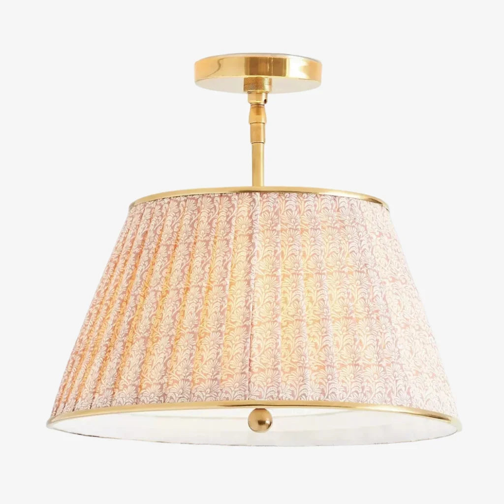 yarina-vintage-pleated-printed-fabric-ceiling-light