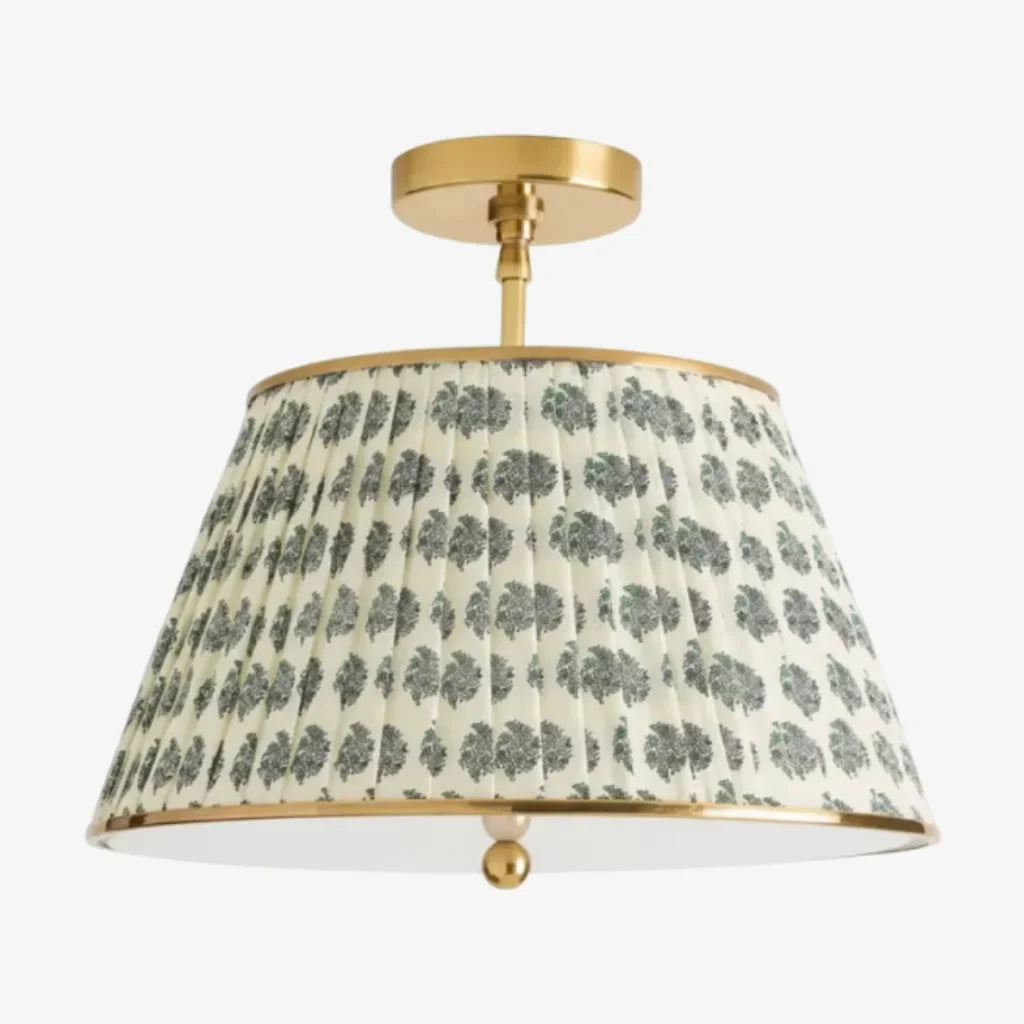 yarina-vintage-pleated-printed-fabric-ceiling-light