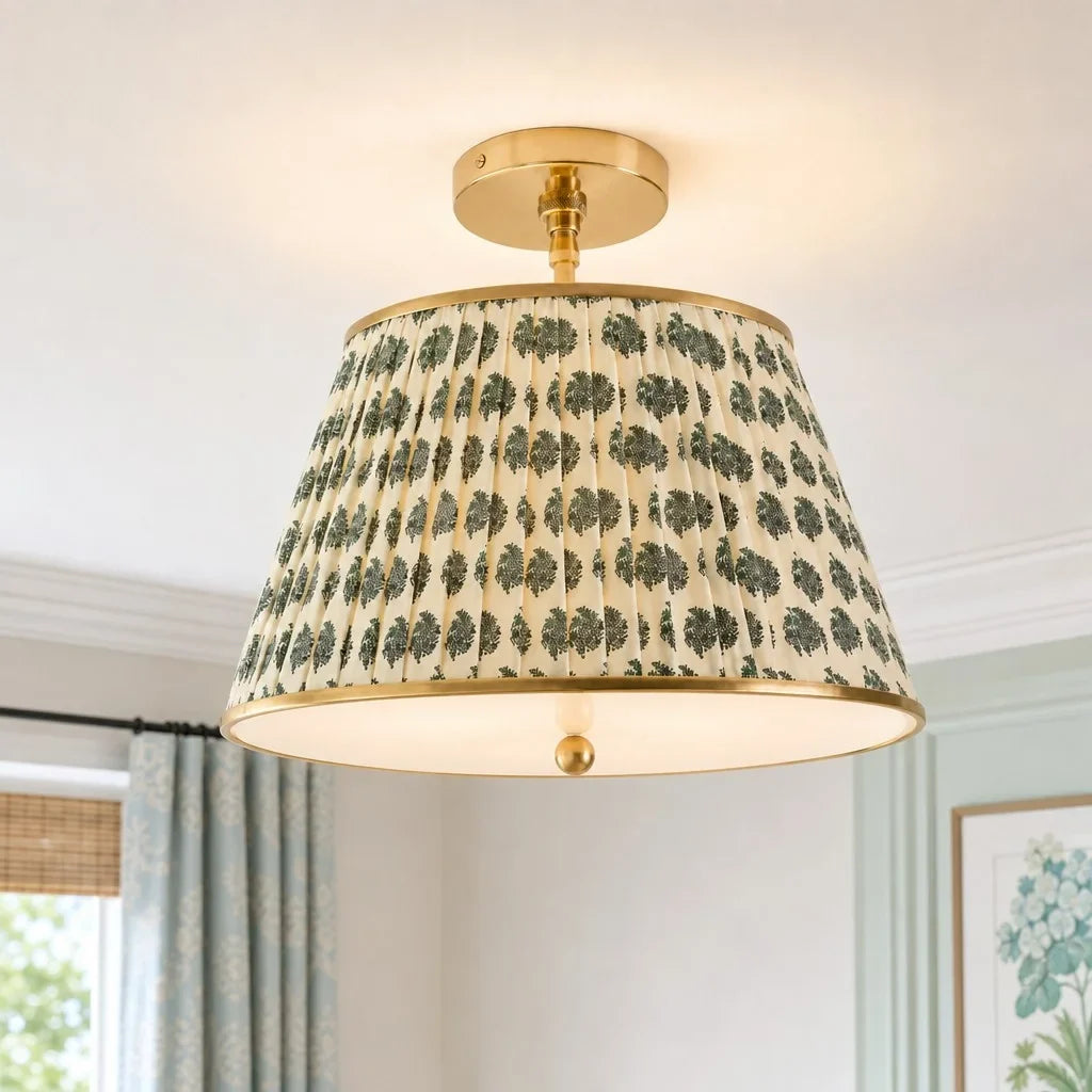 yarina-vintage-pleated-printed-fabric-ceiling-light