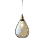 vintage-textured-glass-dome-pendant-light