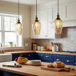 vintage-textured-glass-dome-pendant-light