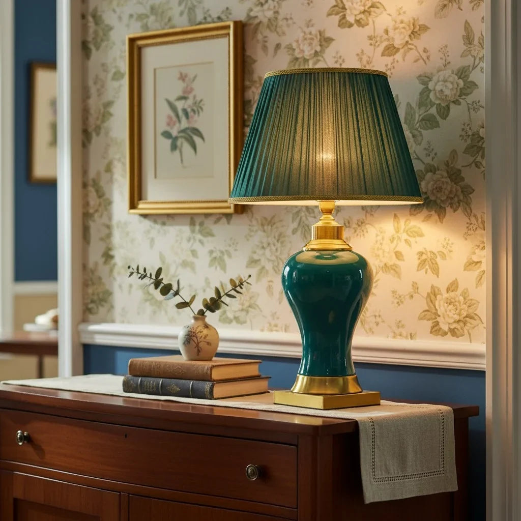 vintage-vase-base-fabric-ceramic-table-lamp