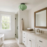 vintage-milk-glass-semi-flush-mount-ceiling-light-fixture-for-bedroom-hallway