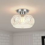 vintage-pattern-glass-round-semi-ceiling-light
