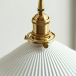Swing Arm Walnut Wall Light
